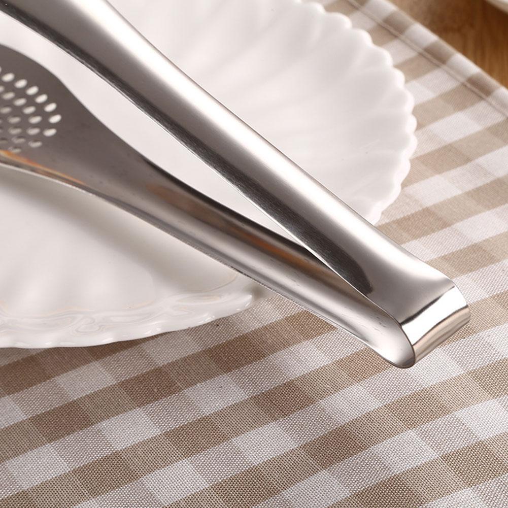 1 ud., cocina , plato de frotamiento de acero inoxidable, ensalada, hornear, pinzas antipinzas para ollas, herramientas para cocinar en , pinzas de pastelería, calor I9M9