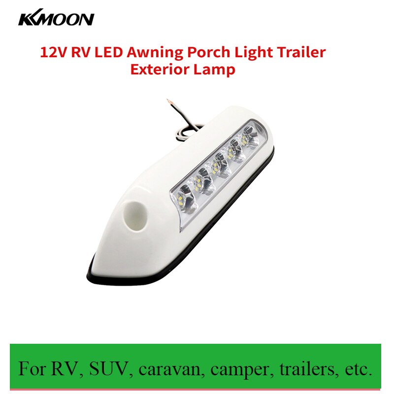 12V RV LED Awning Porch Light Waterproof Motorhome Caravan Interior Wall Lamps Light Bar RV Van Camper Trailer Exterior Lamp: A