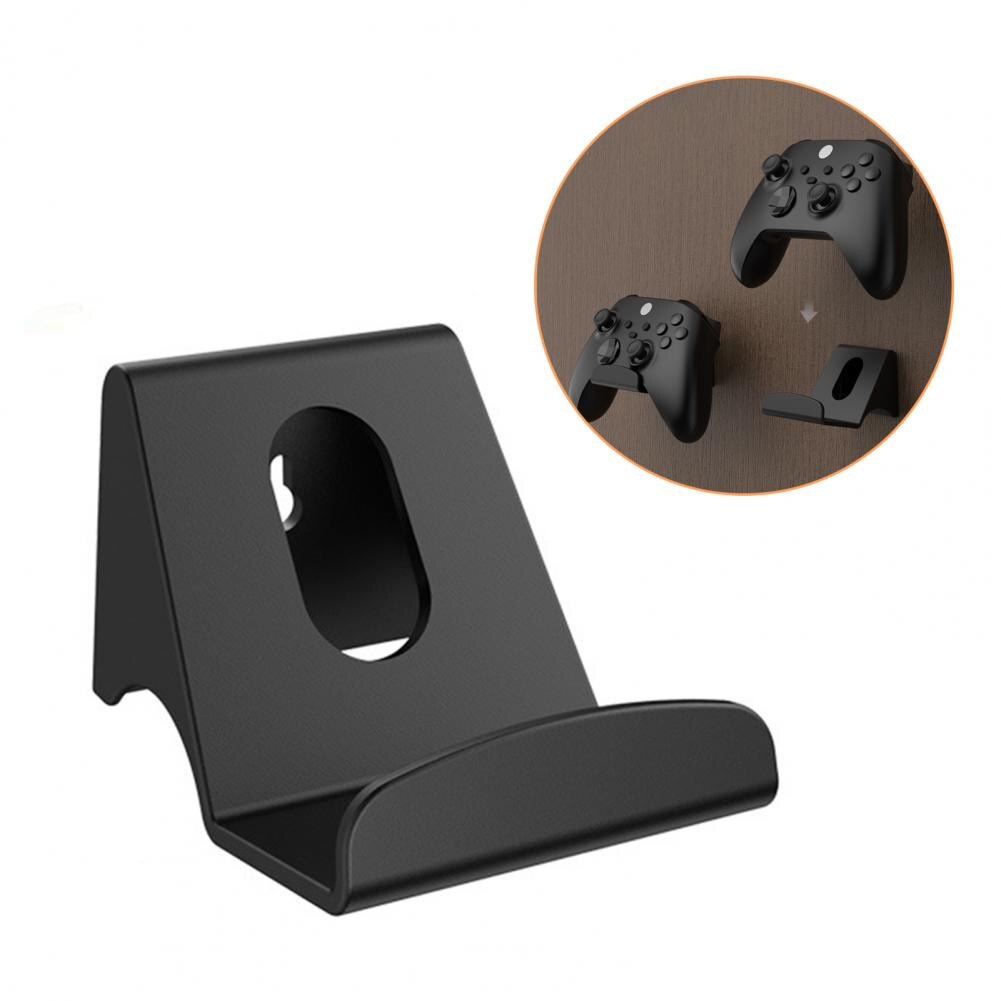 2Pcs Game Handle Stand Wall-mounted Lightweight Universal Universal Wireless Controller Hanger Game Handle Hook for Gamer