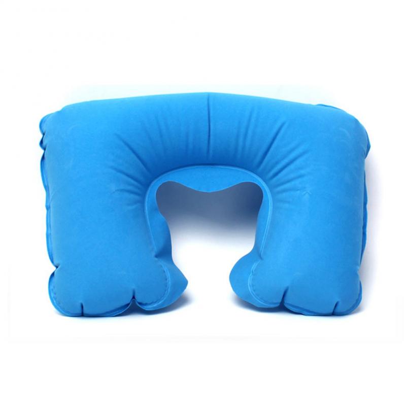 Neck Cushion With Inflatable Neck Stretcher And Cervical Traction Device For Alleviating Pain U-shaped Pillow PVC