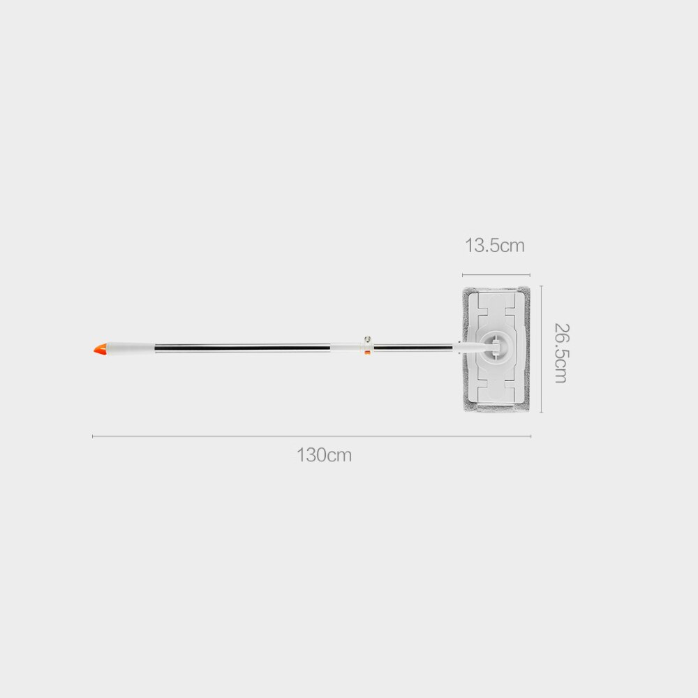Für Xiaomi Mijia Jiezhi Besen Staub Mopp Kehrmaschine Kostenloser Einstellbare 360 Rotierenden Reiniger 1,3 m Stange Boden Reinigung Werkzeug Für Heimat Sekretariat