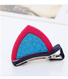 2 stuks/partij kleine meisjes haarspeldjes schattige kattenoren haarspeld kinderveiligheidsspeld hoofdband voor kinderhaaraccessoires: P1