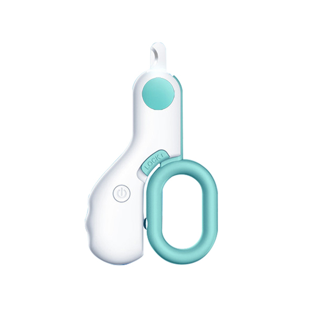 Cortaúñas para gato, cortador de uñas con luz LED para mascotas, cortador de uñas para perros y gatos, tijeras para garras, producto para mascotas: Green