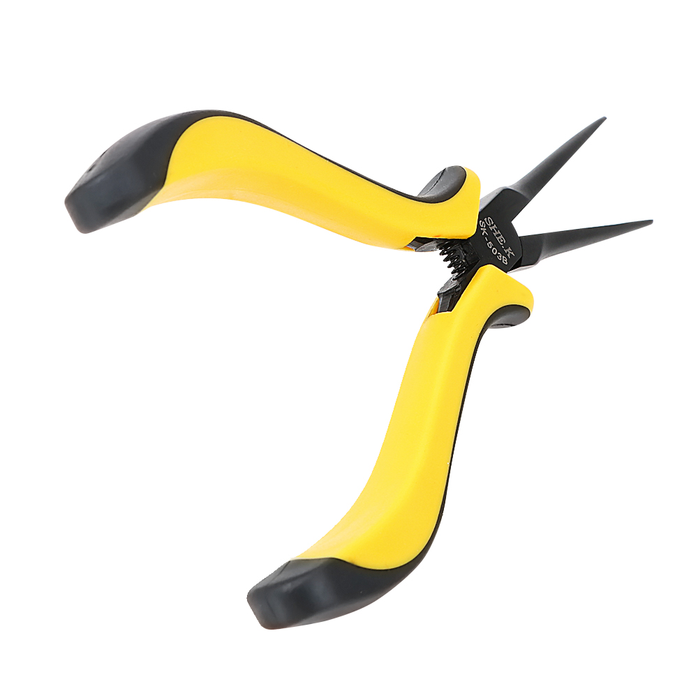 Pro America Kal Tool 7 Zoll Nadelzange Schmuckwerkzeug USA Pro America Kal Tool Mini-Nadelnasen-Zange – 7 Zoll (ca. 18 Cm), Made In USA Zange Schmuckherstellung - Foto 12