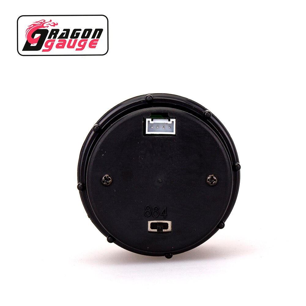 「drake」 2 &quot; 52mm boostermätare/turbomätare/turbinmätare -30 ~ 30 psi pildisplay svart 12 volts biltillbehör+mätare