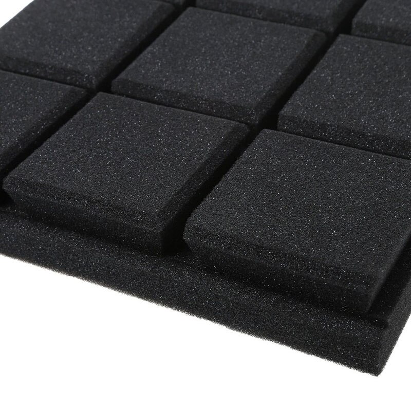 30 x 30 x 5cm äänieristetty sieni akustinen äänieristys äänenvaimennus ktv o huoneeseen - ( valkoinen) - pro o laiteosat
