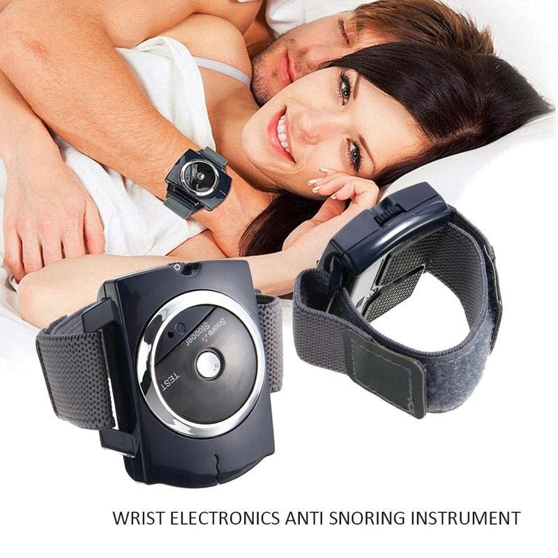 Mini Elektronische Snore Stopper Anti Snurken Pols Horloge