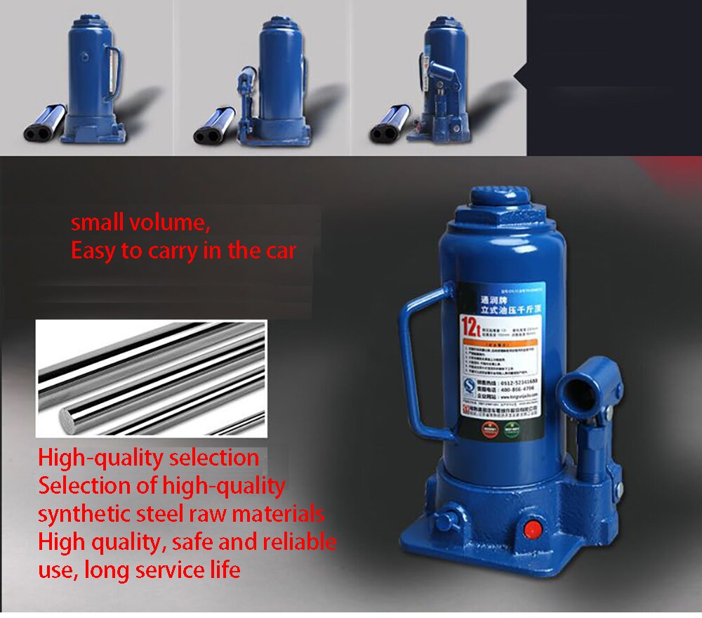 12T Hydraulic Jack, Car Tire Replacement Repair Lifting Tools, Car Repair Tools Automobile Accessories Products