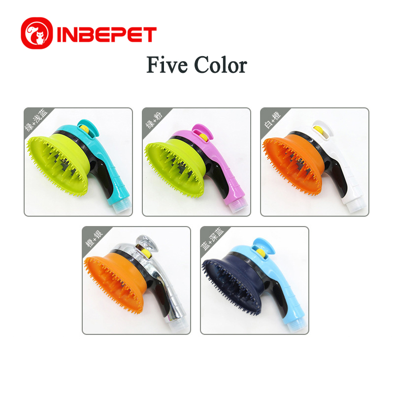 INBEPET Multifunction Pet Dog Bath Sprayers Shower Nozzle Spray Massage Head Cat Grooming Washing Sprayers Tools Pets Supplies