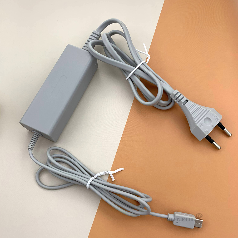 US/EU Plug Charger for Nintendo Wii U Controller Gamepad Joystick 100-240V Home Wall Power Supply AC Adapter for WiiU Game Pad