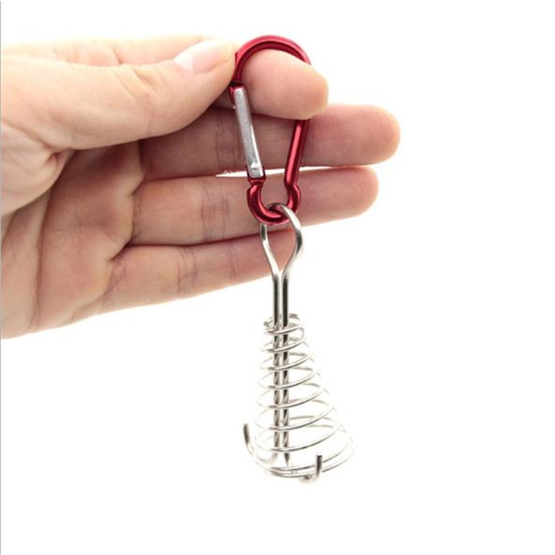 10 pièces pieuvre pont cheville inox tente clou Camping planche crochet tente cheville coupe-vent boucle Camping outil