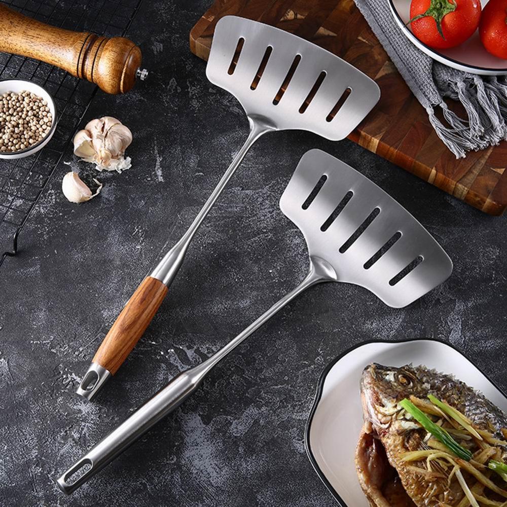 Kitchen Tools Slotted Turner Spatula Extra Wide Kitchen Spatula for Cooking Baking Flipping Frying
