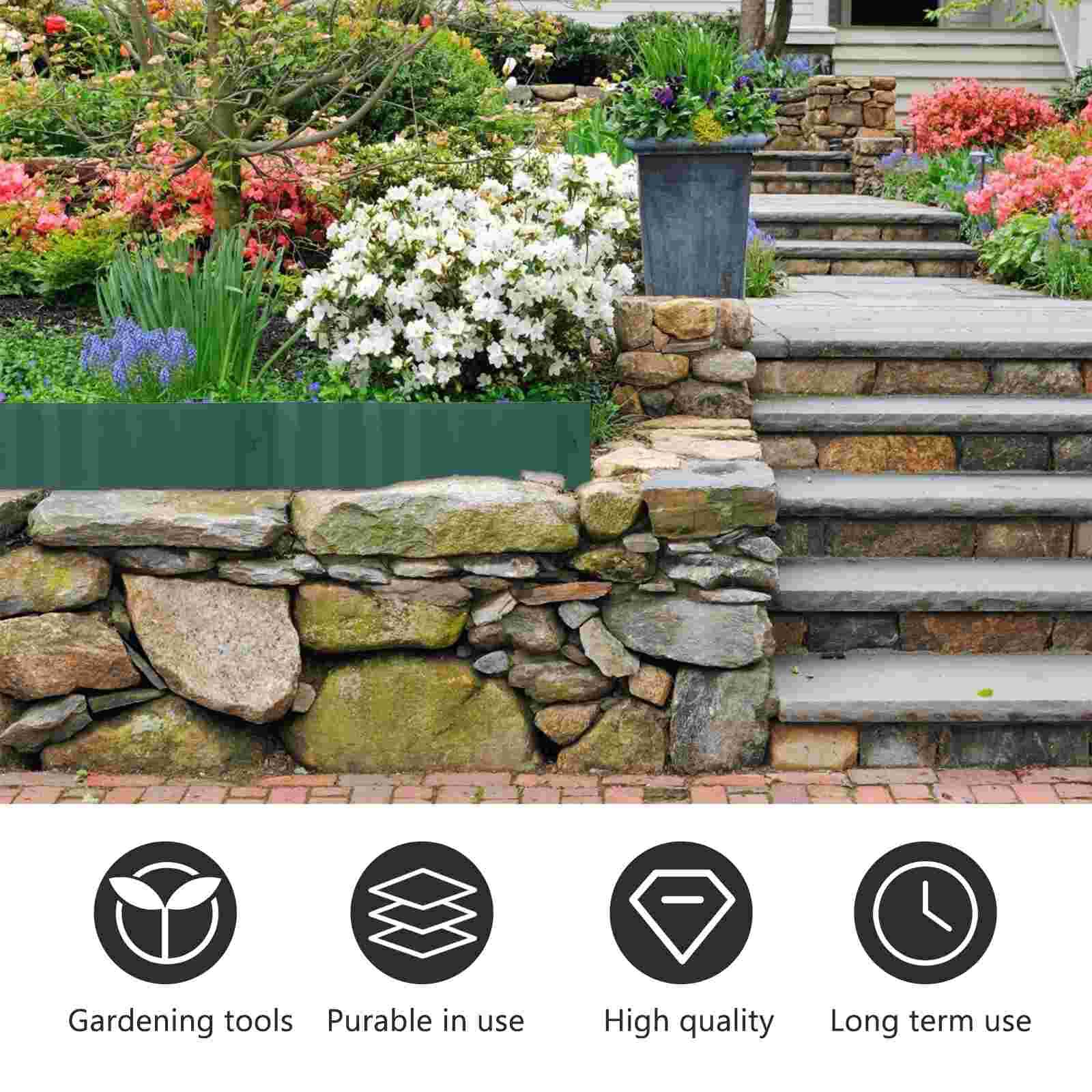 Plastic Fence Courtyard Partition Fence Garden Plant Fence Outdoor Lawn Fence