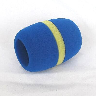 Microphone WindScreen Sponge High-grade Thicken Mic Foam Cap KTV Studio Cover Replacement Protective Grill Shield: Blue