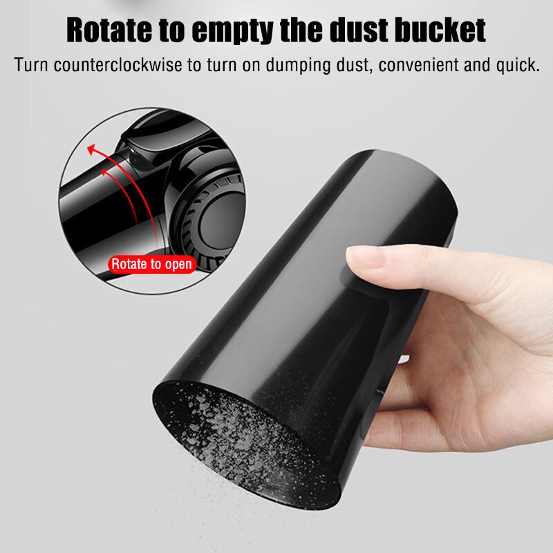 150W odkurzacz samochodowy 12V Handheld bezprzewodowy/wtyczka samochodowa 8500rocznie bardzo duża siła ssąca mokro/suchy odkurzacz 33000rpm dla samochodu Dom