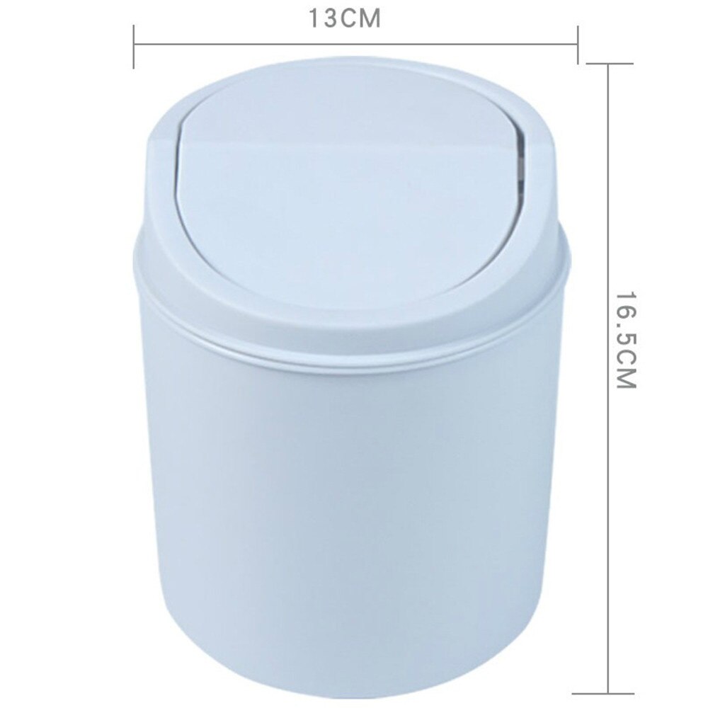 Mini Desktops Mini Covered Kitchen Living Room Trash Can Kitchen Living Room Home Kitchen Rubbish Bin#30