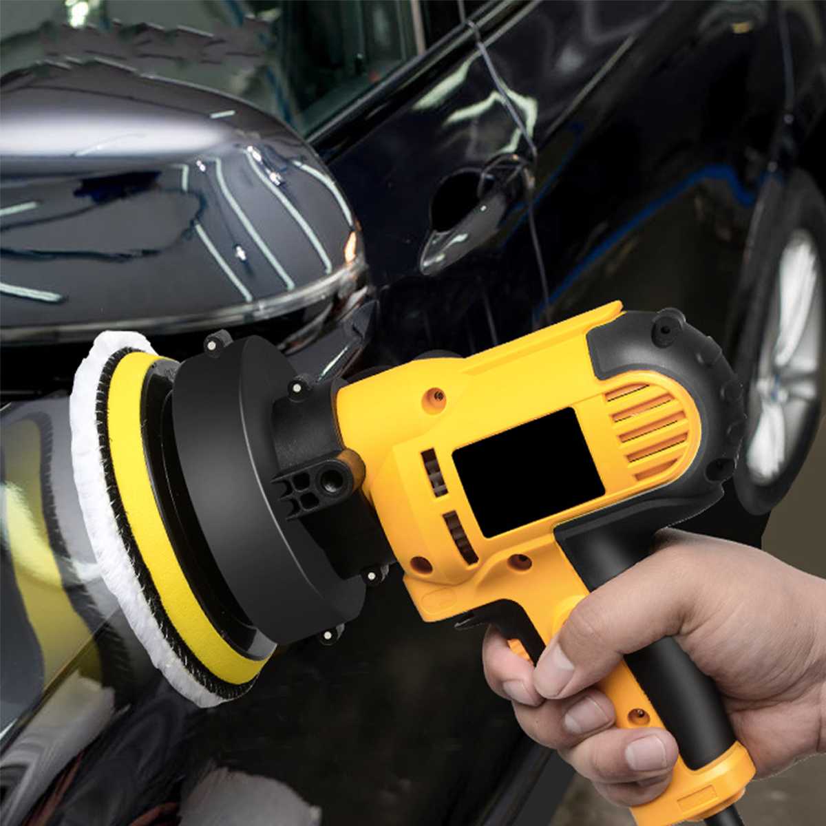 800W 220V 3700rpm Adjustable Speed Car polishing machine Auto Electric Cars Polisher Waxing Machine Automobile Polishing Tools