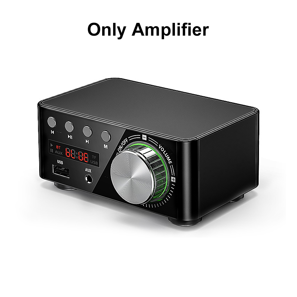 AIYIMA TPA3116 amplificateur Bluetooth numérique classe D puissance amplificateur maison 50Wx2 stéréo HiFi amplificateur de son Support AUX TF lecteur MP3