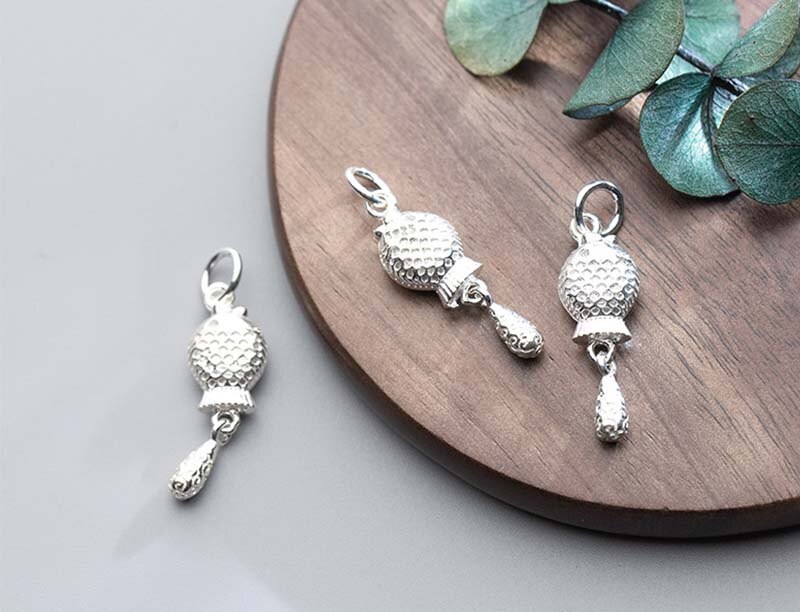 925 Sterling Silver Fish Kwastje Charms Vrouwen Ketting Dangle Oorbellen Hangers Diy Sieraden Maken Zilveren Decoratie