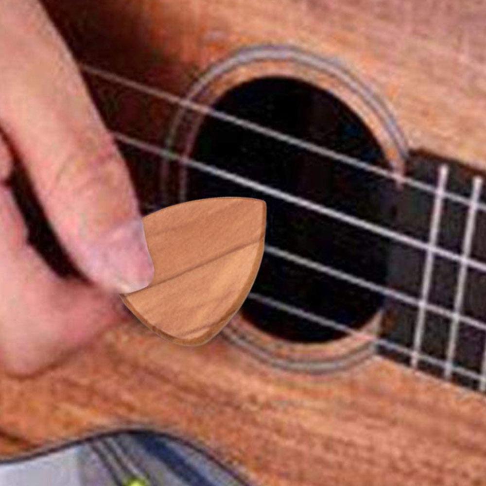 Plettro per chitarra plettro per chitarra in legno plettro per chitarra plettro scatola di immagazzinaggio accessori per chitarra scatola di legno di acacia plettri in legno di ulivo