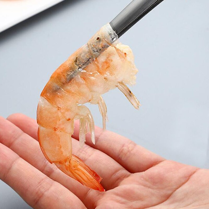 Stainless Steel Smart Shrimp Peeling Plier Kitchen Restaurant Easy Peel Shrimp Clamp Tong House Handy Shrimp Peel Tools