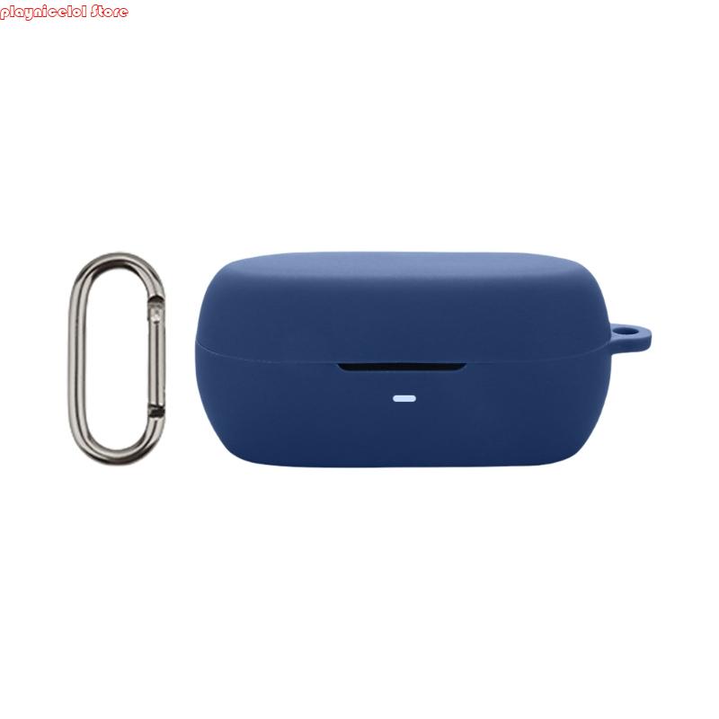 E8BA oortelefoon Beschermingskoffer voor MA10 Professionele laadkast Doos Siliconen Housing Shell Skin Shockproof Sleeve: Marineblauw
