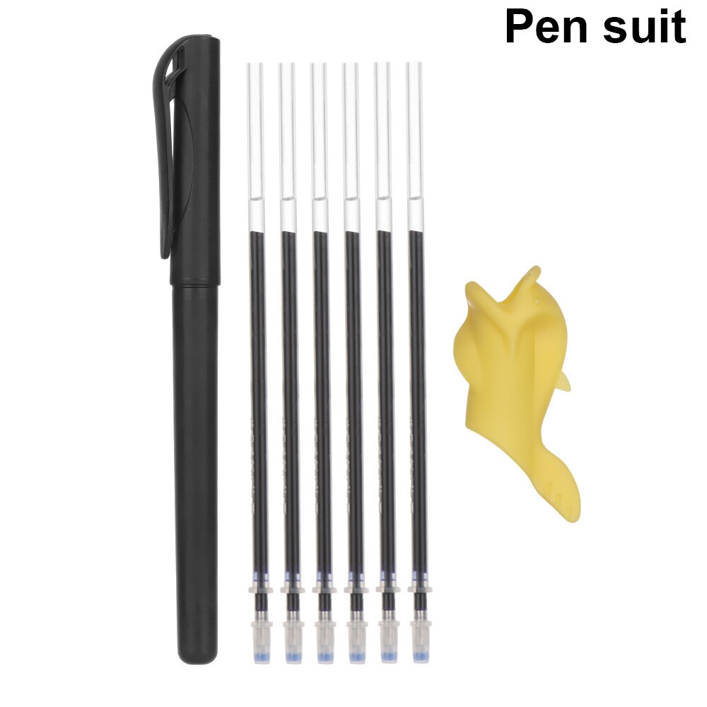 Reusable English Letter Copybook with Erasable Pen Calligraphy Practice Handwriting Copybook Set For Kids Learning Word: pen suit