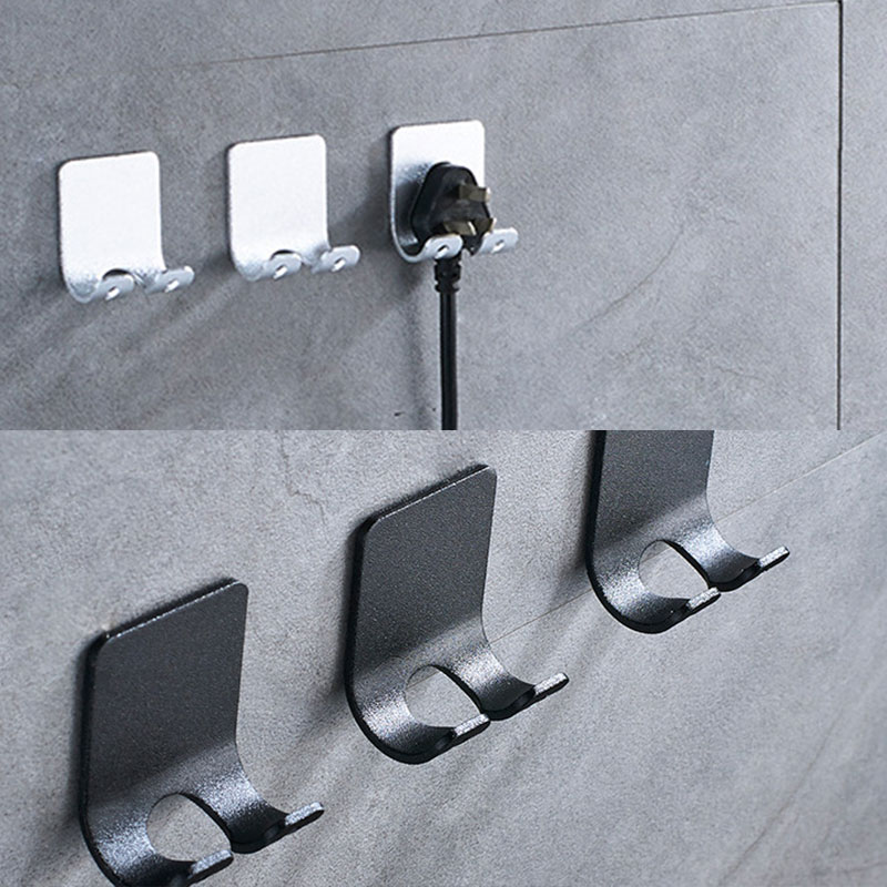 Universal Wall Mount Charger Phone Holder Stand Remote Control Hanger Base Support Hanging Stand Bracket Hooks Home Organizer