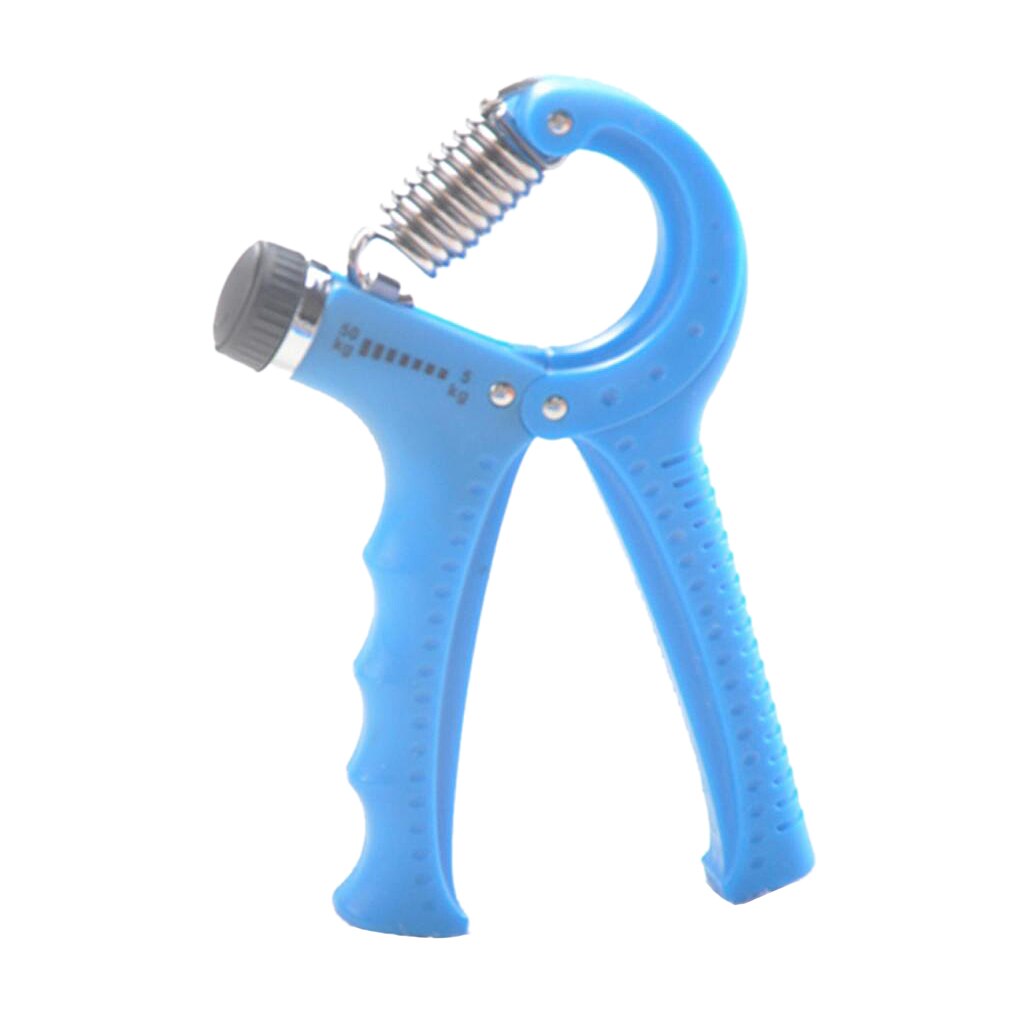 Blue Orange Heavy Gym Fitness Adjustable Hand Grip Exerciser 5-50Kg Forearm Strengthener Gripper