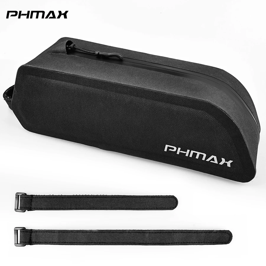 Phmax Mountainbike tragbare Tasche Rennrad Heck tasche große Kapazität Toolkit wasserdichte Sattel tasche Fahrrad ausrüstung PVC-Material: YELLOW