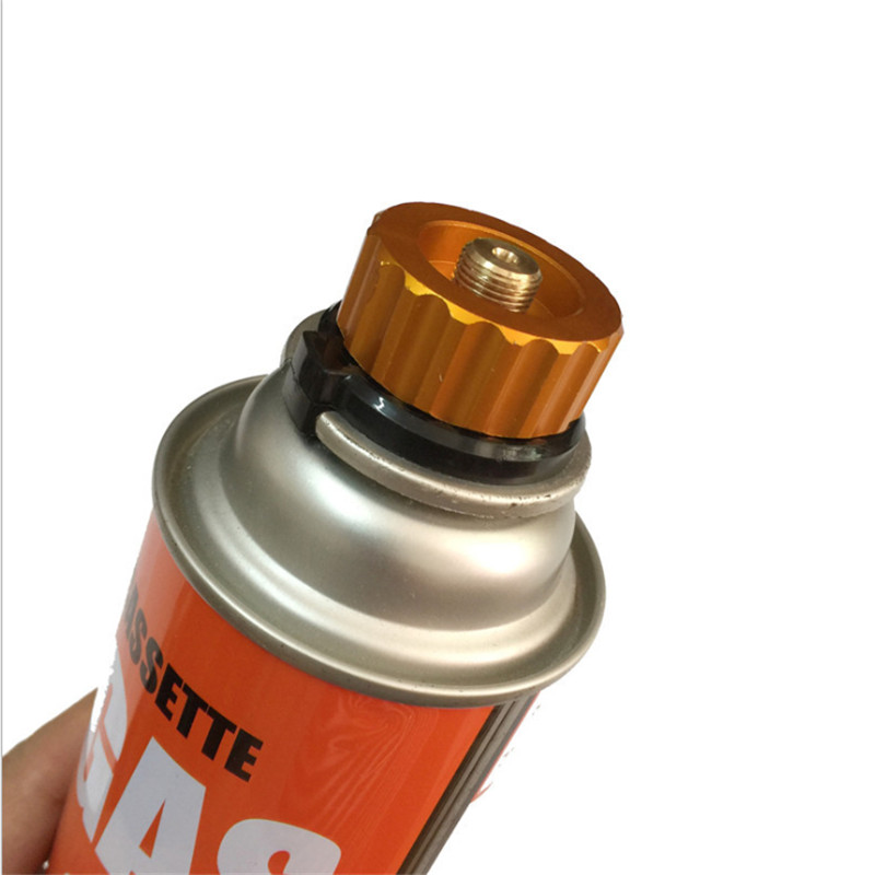 Portable Mini Gas Camping Stove Outdoor Burn-er Compact Foldable Furnace for Hiking Fishing Cooking Picnic BBQ Stove: C