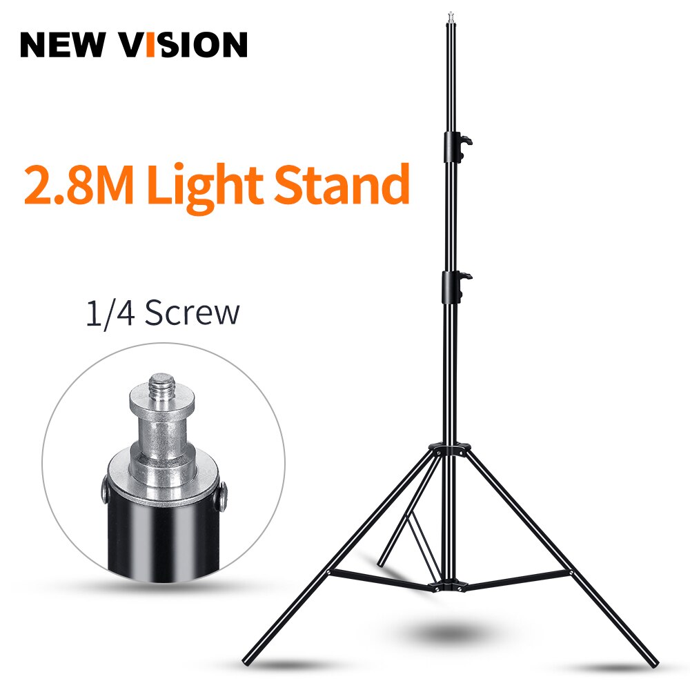 Godox 110 inch 280cm Light Stand 1/4 Screw Heavy Duty Tripod for Studio Flash Light Softbox Umbrellas Reflector