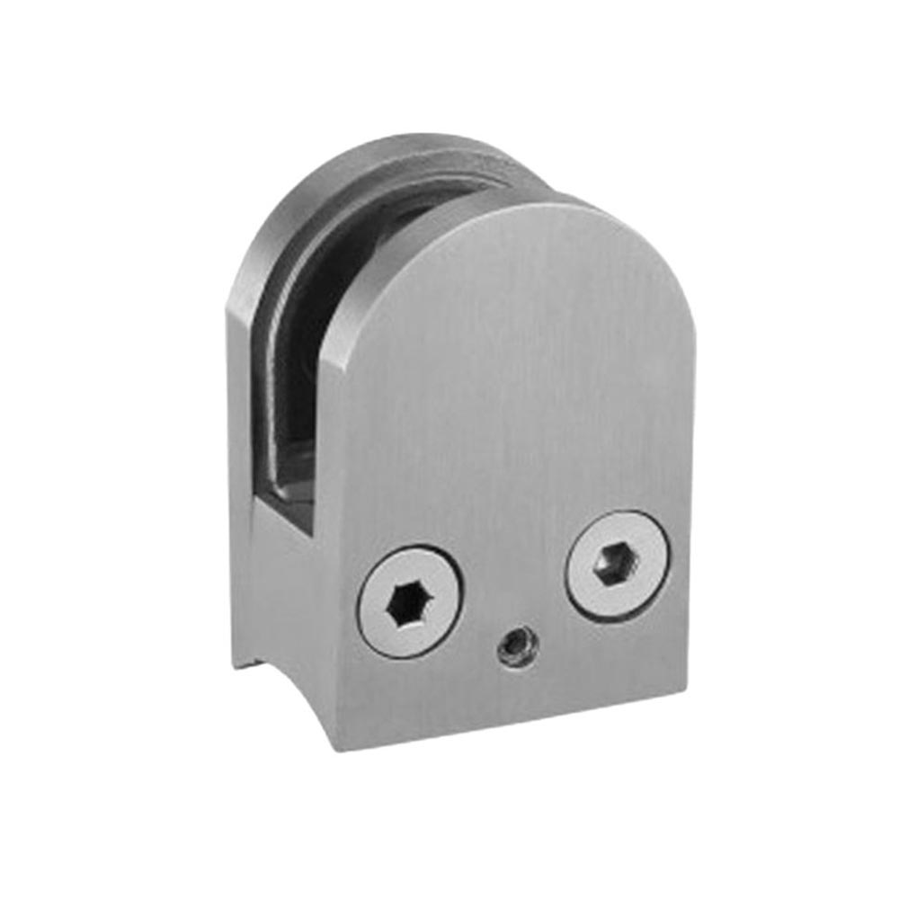 6-8mm Stainless Steel Glass Clamp Holder Shelf Support BracketGlass Home Door Hardware Furniture