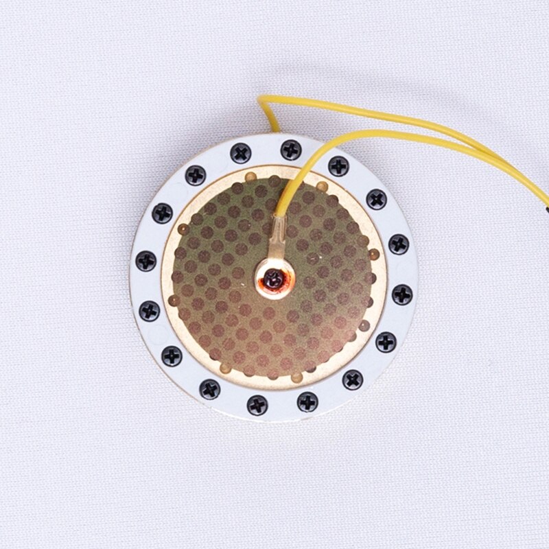 Gold-plating Single-faced Microphone Large Diaphragm for studio Recording Mic Precise Machinery Mic Diaphragm Accessory