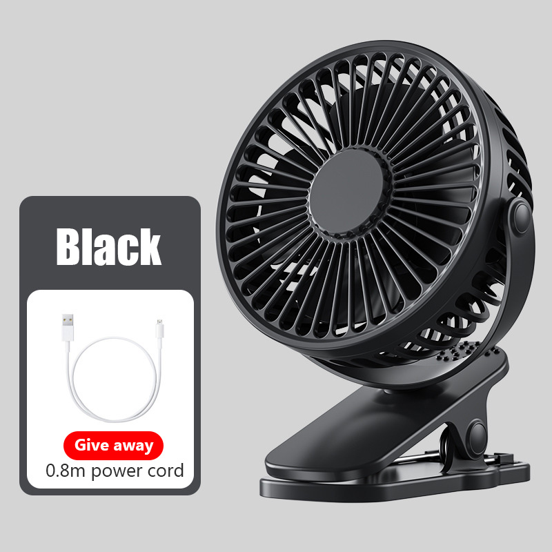 Draagbare Mini Hand Clip Fan USB Stille Desktop Elektrische Ventilator Studentenslaapzaal Kleine Koeling Ventilador ventilator Lucht Coole: Bordeaux