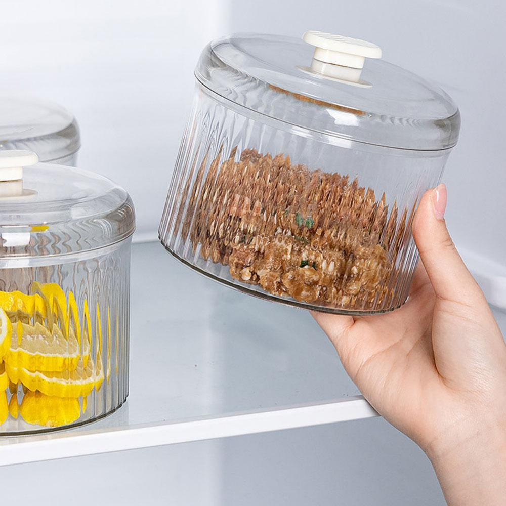 Gennemsigtig kødbollemaskine taiwanske kødboller presseform hakket kød opbevaringsbeholder husholdnings stegte kødboller fremstilling