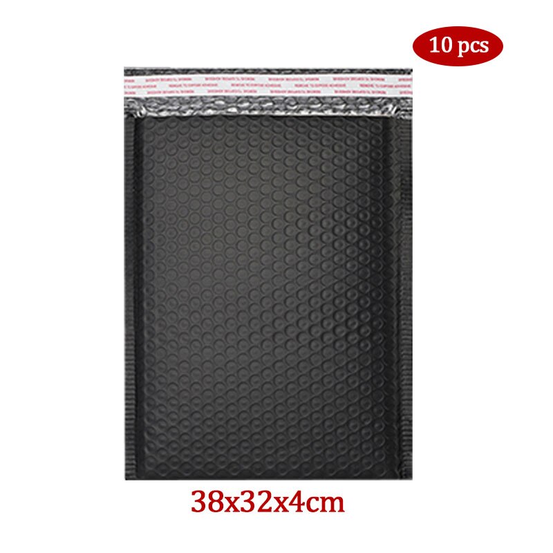 Matte Black Waterproof Self Seal Bubble Mailer Padded Envelope Mailing Packaging Courier Bags for Phone Book Clothing: Style 7