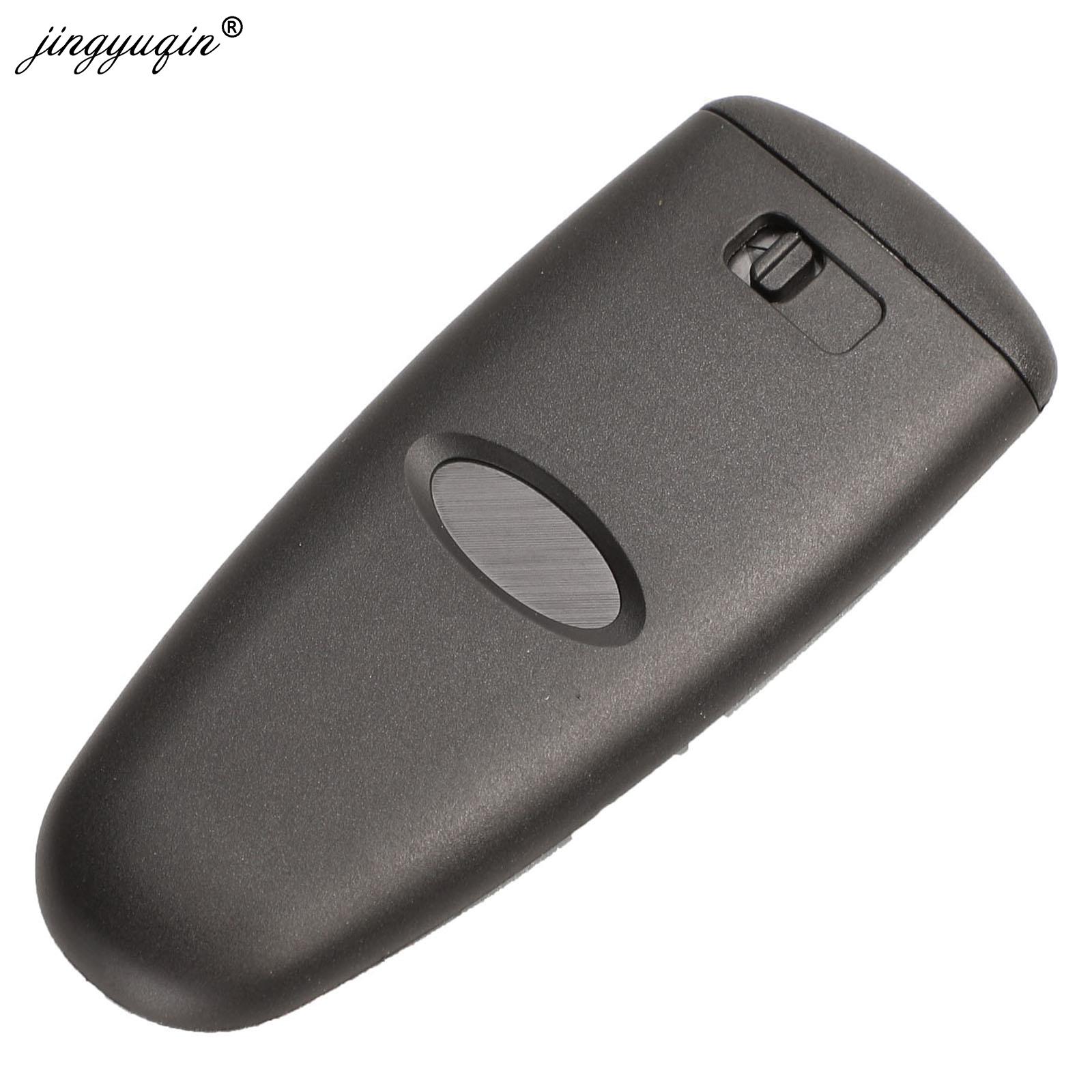 jingyuqin Replacement Key Shell for Ford Edge Escape Flex Explorer Taurus 5Button Remote Fob Cover Case Housing FO38 HU101 Blade