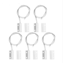 Interruptor Magnético con Sensor de ventana y puerta, sistema de alarma para el hogar, con cable MC-38, Suppor NO /NC