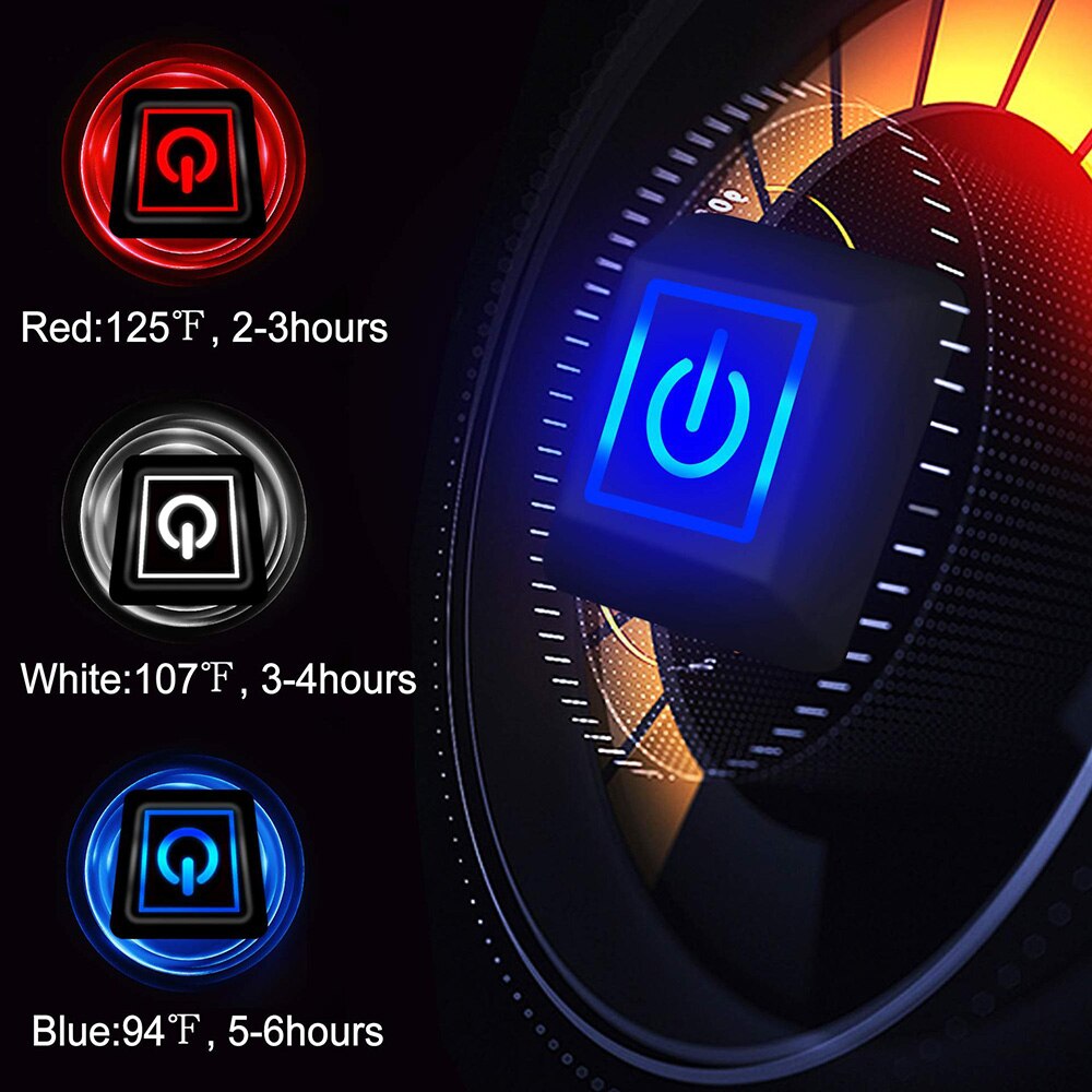 Trzy biegi termostat rękawice rozgrzewające elektryczne podgrzewane rękawiczki zimowe ciepło rękawice rozgrzewające robić jazdy na nartach kolarstwo wędkarstwo kemping