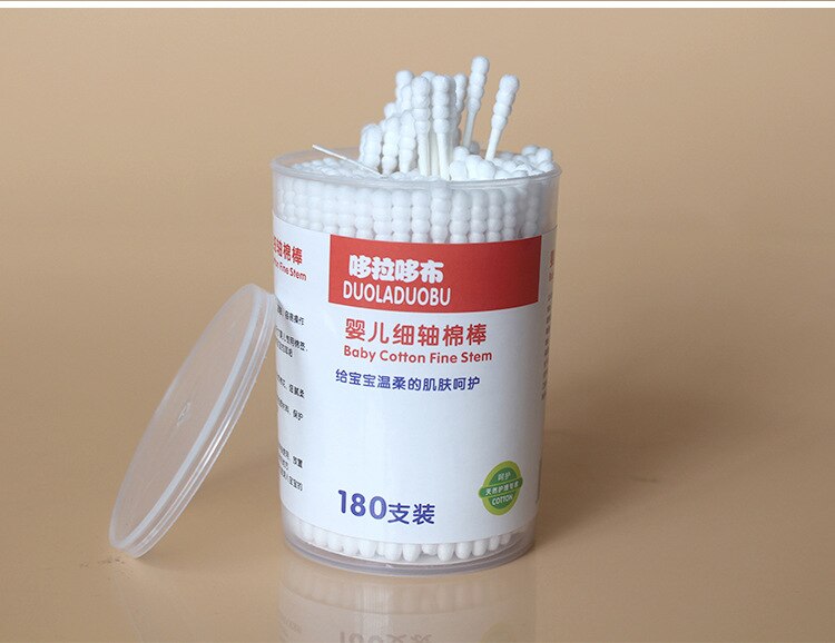 Baby Ear Cleaning Paper Swab Disposable Double-Headed Cotton Swab Baby Special Cotton Swab