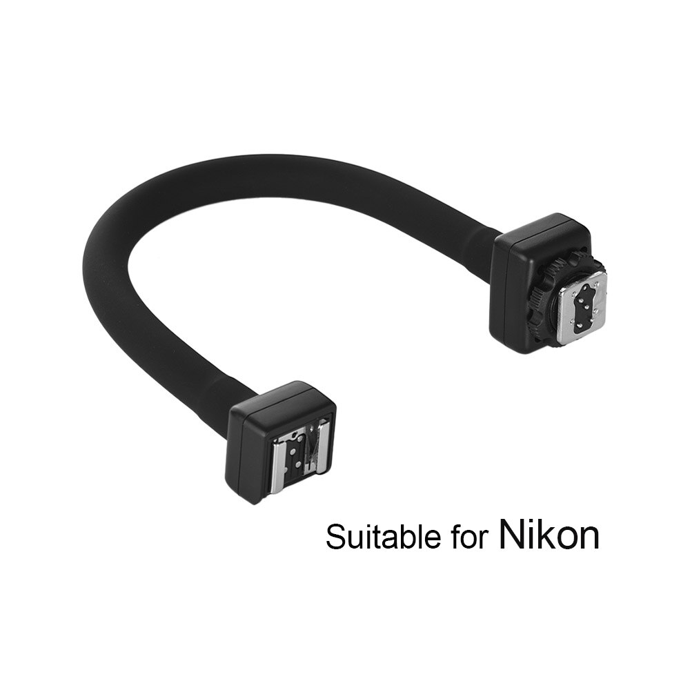 Flexibele I-Ttl Shoe Extension Plank Staaf Flash Light Speedlite Bracket Voor Nikon Dslr Camera 'S