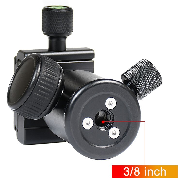 30mm Ball Diameter Tripod Head Ballhead Rotate 360 Degrees Camera Panorama Universal Monopod Mount Adapter For Arca Swiss Dslr