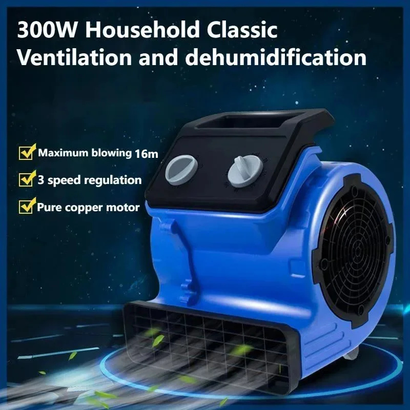 220v 300w husholdningsblåsere med høy vindstyrke som fjerner fuktighet toaletter gulvtørkere ventilatorer hotell teppetørker avfukter