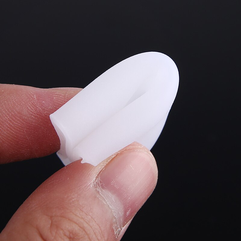 5 pares de Gel de silicona para dedos, Protector de tubo para dedos, mangas para el dedo del pie para alivio del dolor de fricción, herramientas para el cuidado de los pies