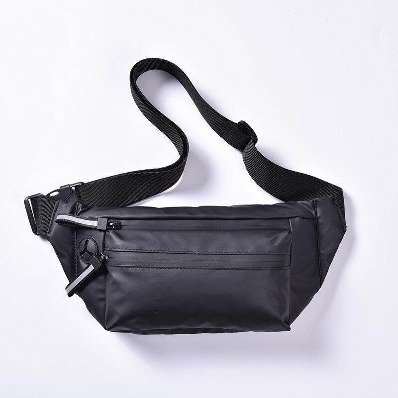 Taille Verpakking Zak Fanny Pack Voor Mannen &amp; Vrouwen Hip Bum Bag Met Verstelbare Riem En Oortelefoon Jack Voor Buitenshuis workout Reizen Pr: Black