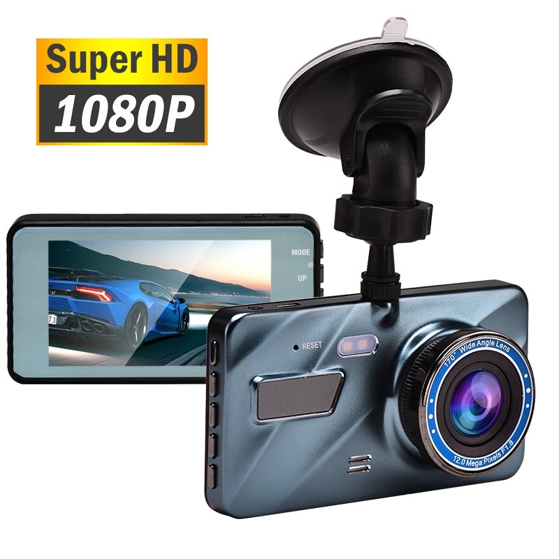 1080P Hd Dash Cam Auto Dvr Camera Recorder 3.6 Inch Met G-Sensor 170 Graden Brede Kijkhoek Auto dashcam Nachtzicht Camcorder