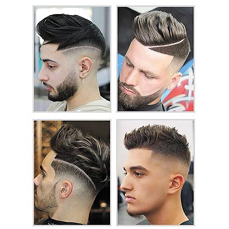 Trådløs hårtrimmer mænd hårklipper kraftig hårklipning revideret til wahl bred detaljerer t-blade haircut maskine