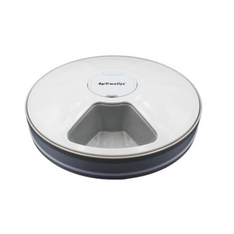 6l 4.5l 3.5l automatisk smart slow food foderautomat til kæledyr timing foderautomat kat hund elektrisk tørfoder dispenser foder 24 timers timer: 7g