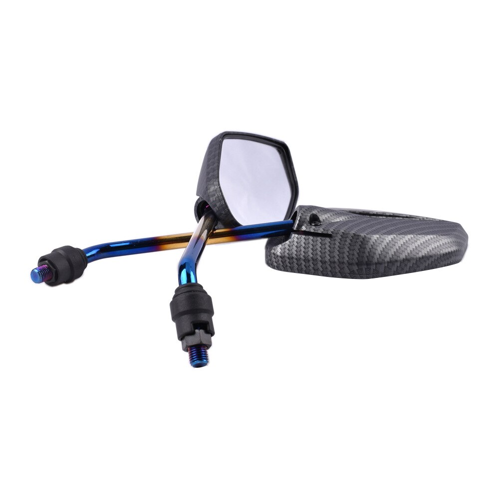 Motorcycle Mirrors for Yamaha YBR125 YBR 125 M10 Screw Thread Left Right Rear Rearview Mirrors